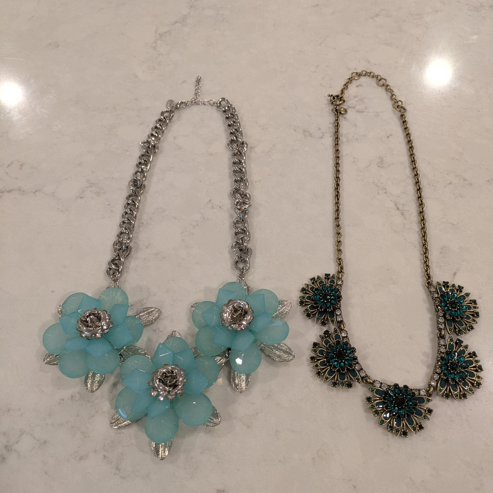 Charming Charlie And J. Crew Set Of 2 Necklaces